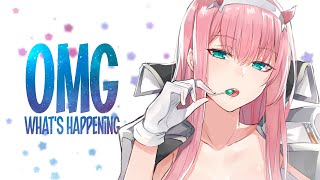 「Nightcore」→Ava Max - OMG What's Happening (Lyrics)