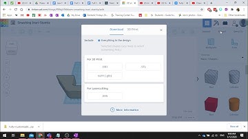 TinkerCAD - Export 3D Model for Printing