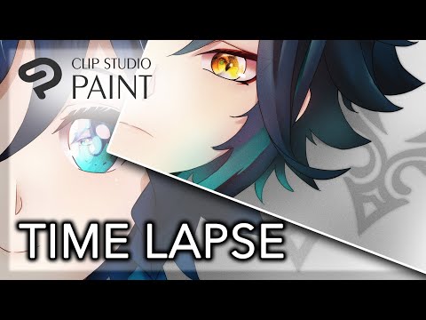 XiaoVen: Eyes (Time Lapse Drawing)