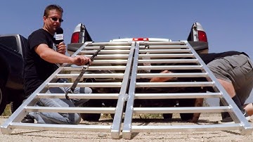 Quadboss Quadlite Bi-Fold Loading Ramp 44" X 69"