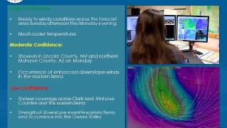 NWS Las Vegas Weather Briefing on 4/5/13