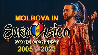 Moldova 🇲🇩 in Eurovision Song Contest (2005-2023)