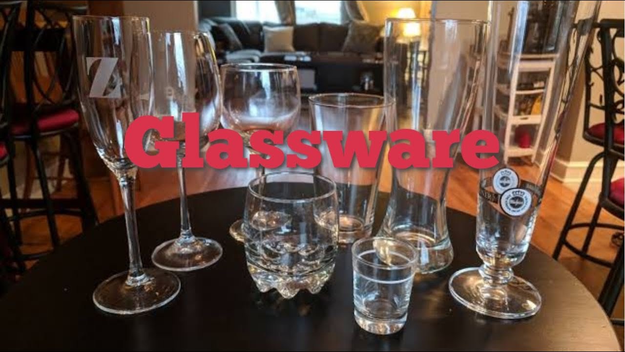What Glassware Should You Have In Your Homebar + Giveaway Homebar