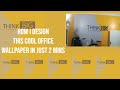 Design Modern Office Wall Art in Minutes | Illustrator Speed Tutorial"