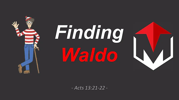Finding Waldo - Rev. David Beaudoin