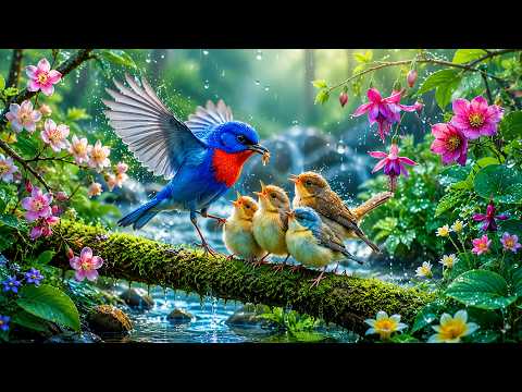 Soft Piano with Rain and Birds 🌿 Emotional Healing, Deep Calm and Mindful Serenity