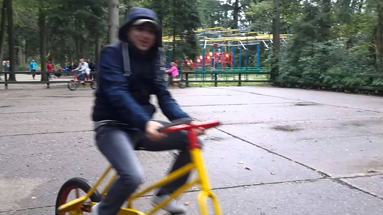 Кривые колеса на велосипеде - YouTube