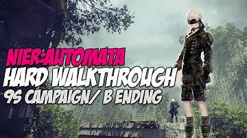 NieR: Automata Hard 9S Walkthrough | Chapter 1: Prologue