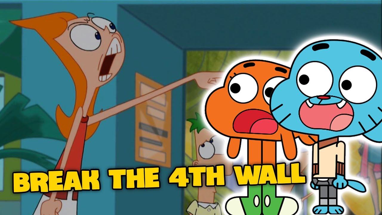 Phá Vỡ Bức Tường Thứ 4 trong Thế Giới Cartoon - youtube