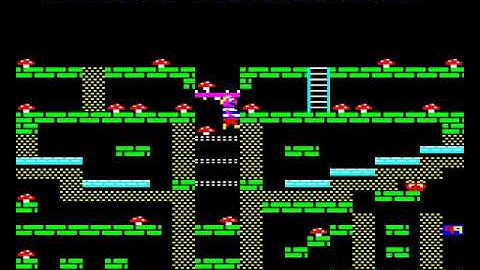 Magic Mushrooms on the Acorn Electron - level 6