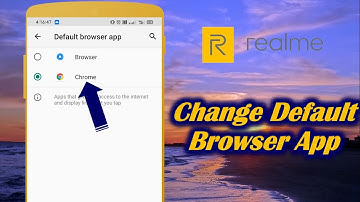 Change Default Browser App in OPPO Realme