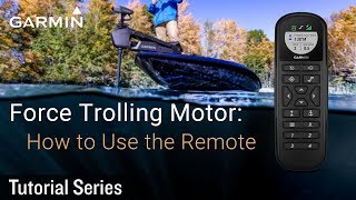Tutorial - Force Trolling Motor - Remote Features
