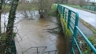 Inondations Pont Guénin Evel 21 Décembre 2019