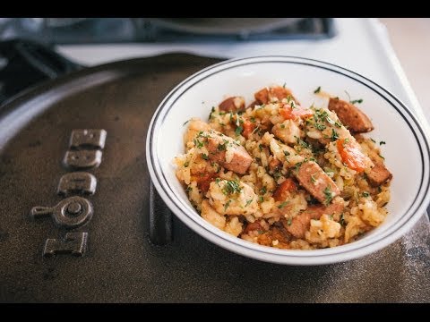 Jambalaya in a Lodge Dutch Oven Recipe