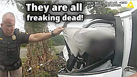 Terrifying Police Dashcam Moments You Wouldn't Believe if Not Filmed [Part 28]