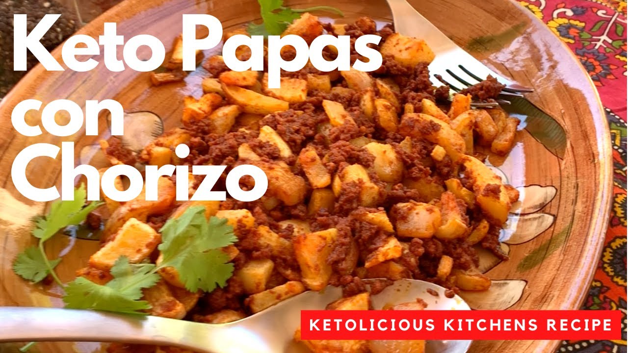 EASIEST MEXICAN COMFORT FOOD! Keto Papas con Chorizo! YouTube