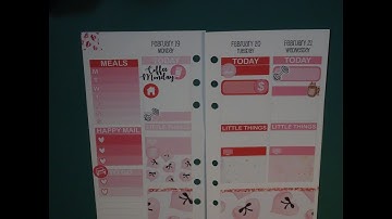 Personal Plan with me, Ft. Strawberry Lime Designs Part 2