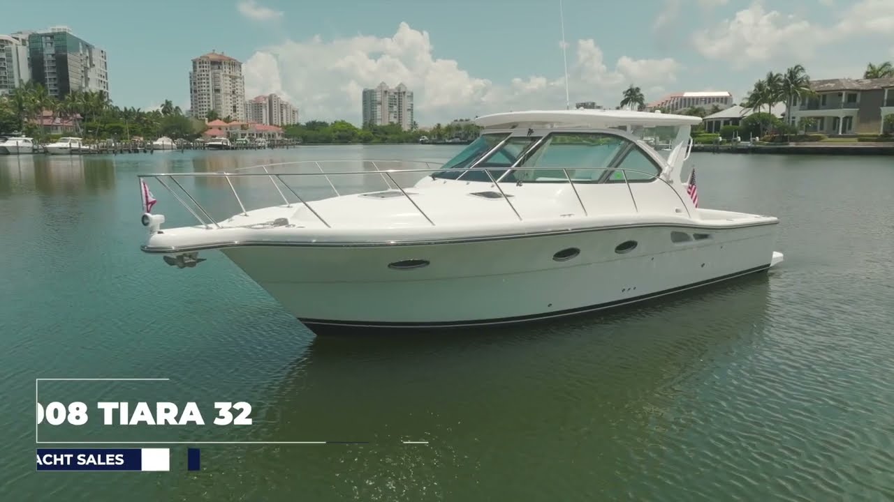 2008 Tiara Yachts 3200 Open For Sale "SASSY" YouTube