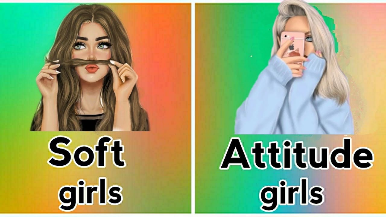 Soft Girls vs Attitude Girls 😜🤷🏻‍♀️🥰| Soft Girls Dress vs Attitude Girls Dress 👗😘|smart video aftab