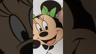 Coloring Disney Minnie Mouse Hoola Hoop Fun #coloring #disney #minniemouse #hulahoop #neon