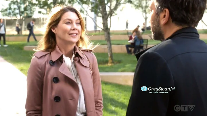 Grey's Anatomy 15x04 Meredith & Her Date John - He...