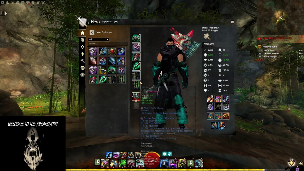 GW2 WvW Scrapper Builds Collection, Part 1. Updated Quickness Scrapper