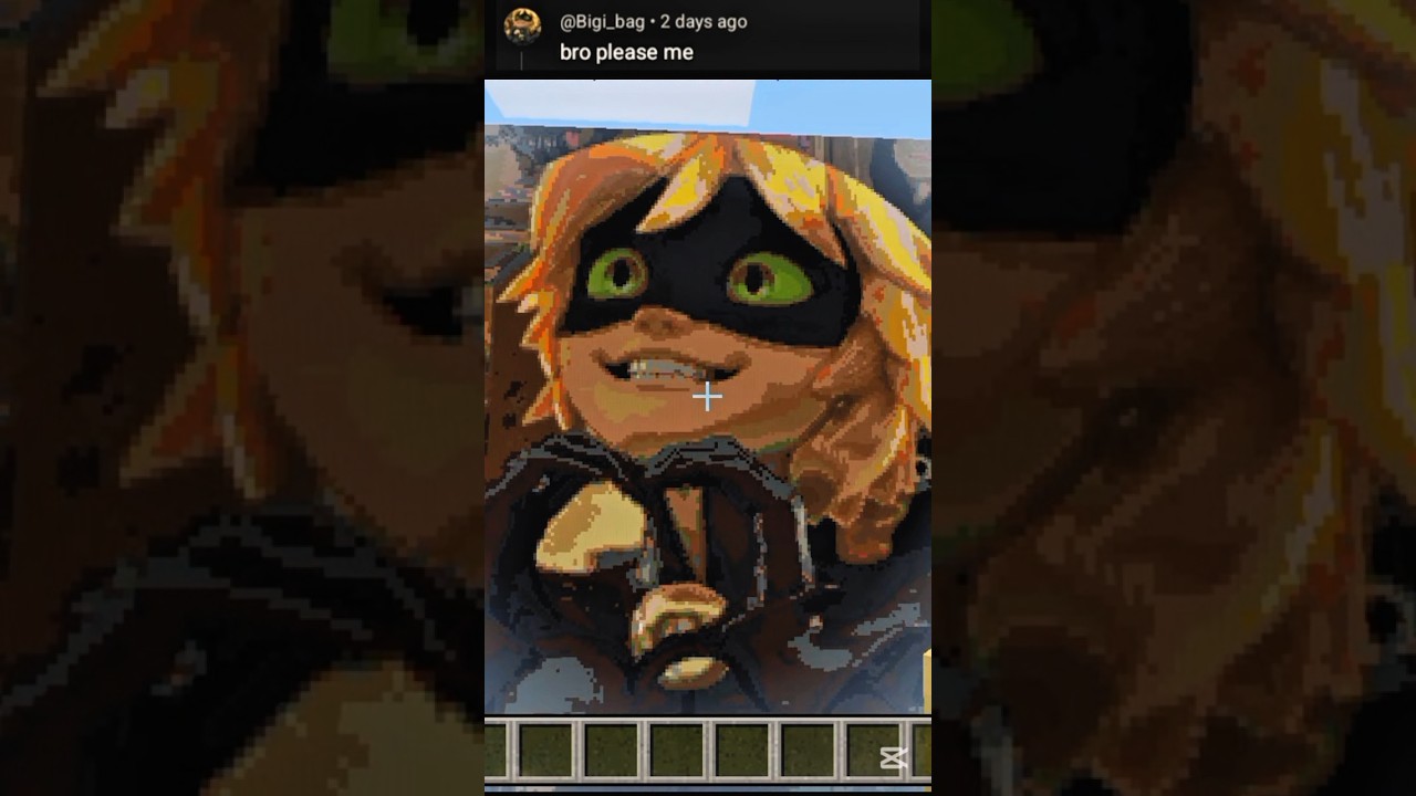 This build took time, skill, and next-level Minecraft logic 🤯If you love Minecraft builds, logo