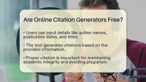 Are Online Citation Generators Free? - The Language Library