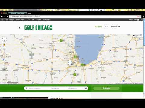 Team Blue Sphere - Golf Chicago Web Portal