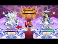 Lv1 white lily cookie vs lv80 seaflop cookie