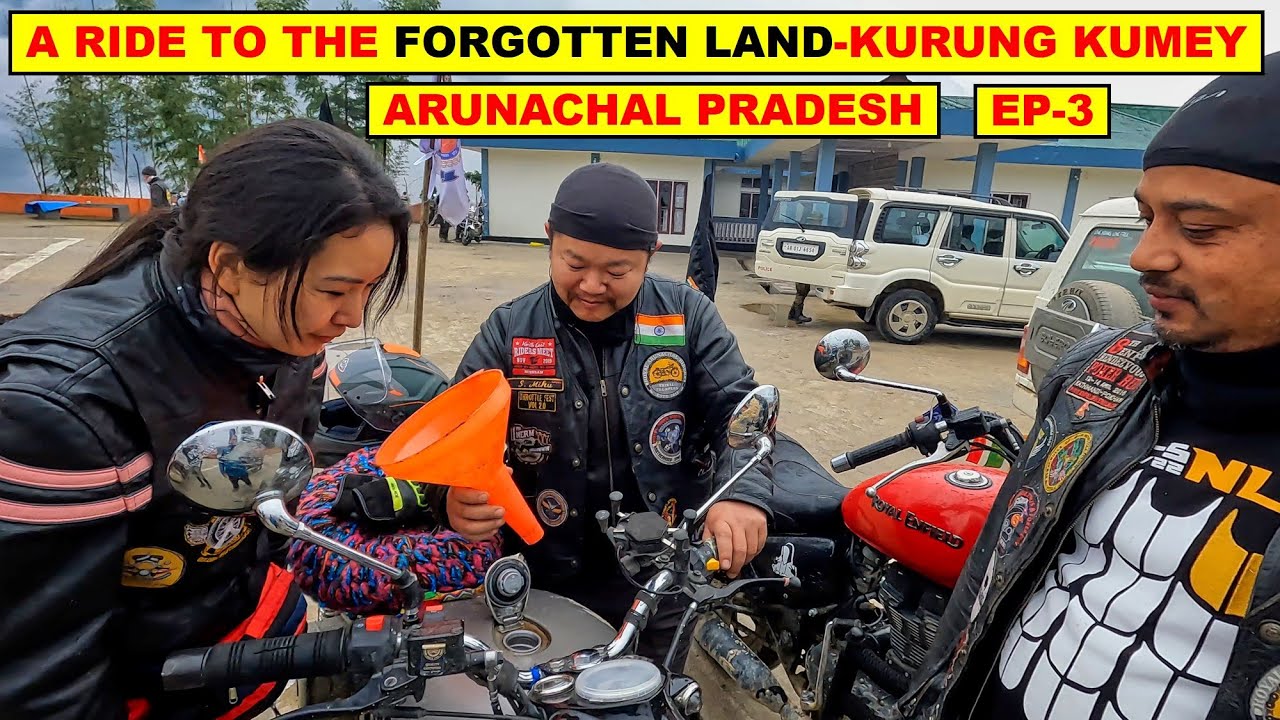 Riders Welcomed by the People of Koloriang, Kurung Kumey District of Arunachal Pradesh. Part-3