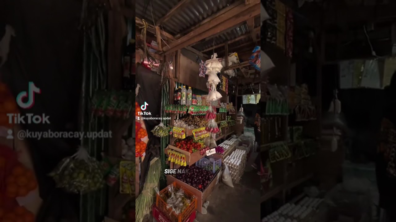 Murang palengke sa isla ng Boracay🤯😱