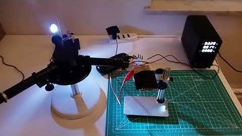 Planck constant estimation by using a LED