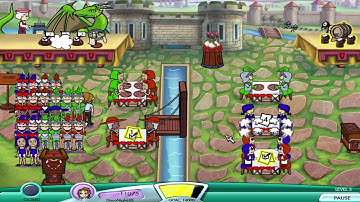 Diner Dash: Flo Through Time Walkthrough - Level #23 - All Knight Diner