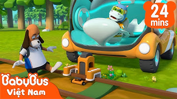 Chuyến tàu nguy hiểm | Biệt đội siêu cứu hộ | Nhạc thiếu nhi vui nhộn | BabyBus