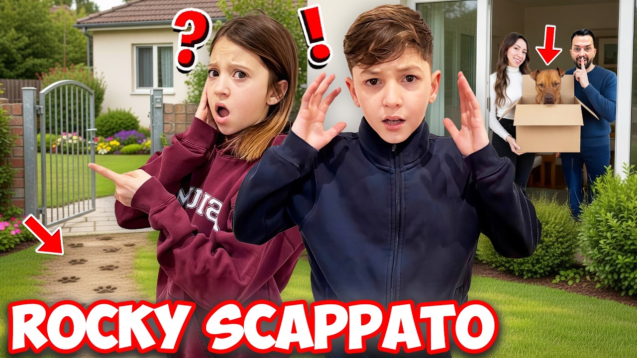 DOVE SEI ROCKY?? ROCKY E' SCAPPATO DA CASA O E' STATO RAPITO?