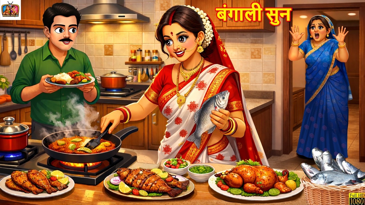 Bengali Soon | बंगाली सुन | Marathi Stories | Marathi Moral Story | Marathi Cartoon | Kahani | Story