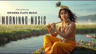Download Lagu Morning Krishna Flute Music | Peaceful Meditation \u0026 Positive Energy EP 37/26 MP3