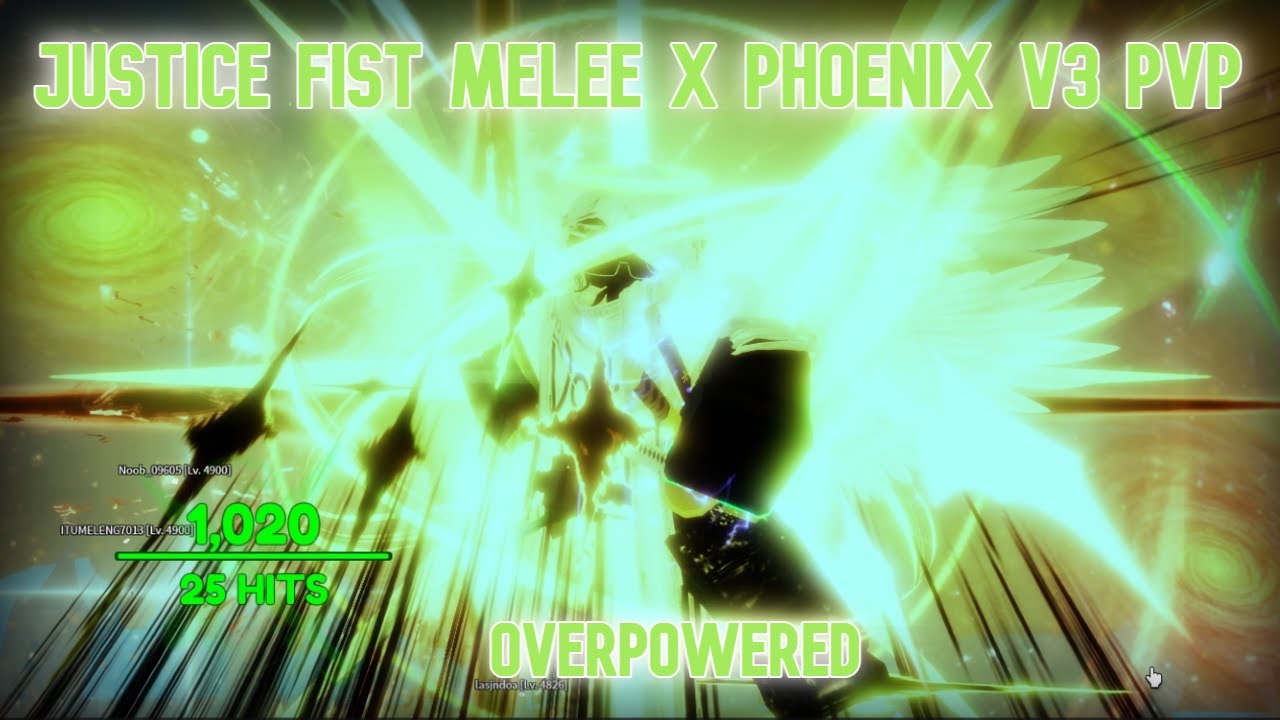 INFINITE PHOENIX + NEW JUSTICE FIST MELEE (NEW PVP META!!!) KING LEGACY ...