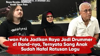 Raya Rambu Rabbani (Anak Iwan Fals) Happy Jadi Drummer di Band Sang Ayah