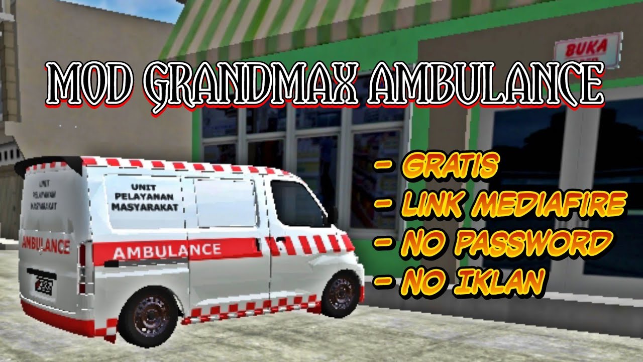 Livery Bussid Elf Ambulance livery truck anti gosip