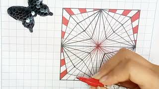 Unfolding Symmetry: The Art of Geometric Drawing”