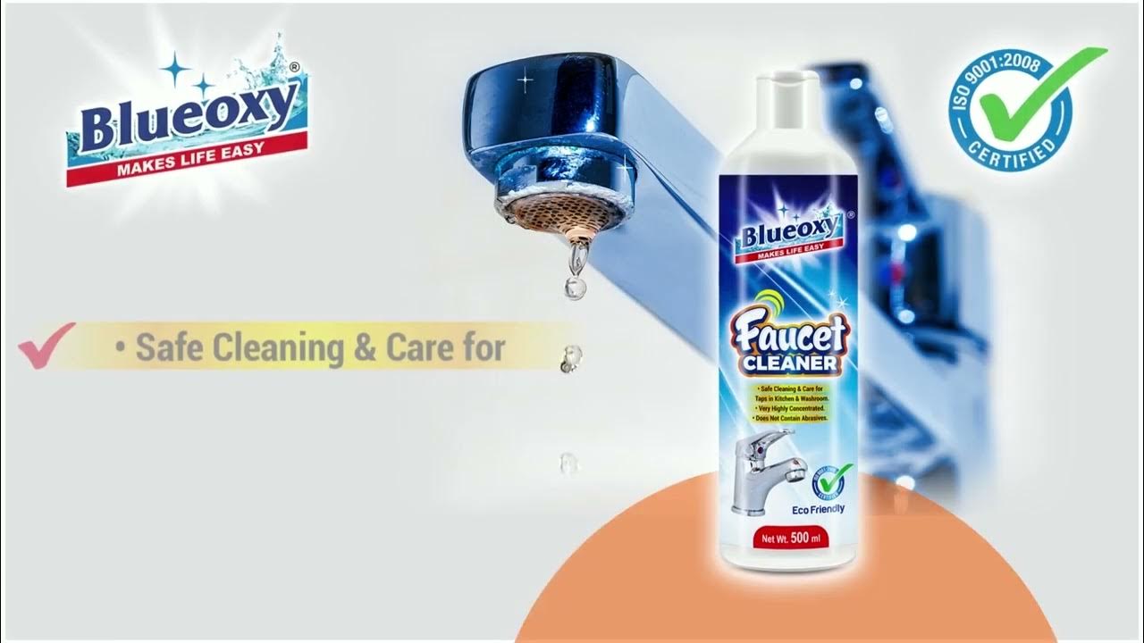BLUEOXY SUPER CONCENTRATED FAUCET CLEANER, LIME SCALE REMOVER, HIGH  PERFORMANCE