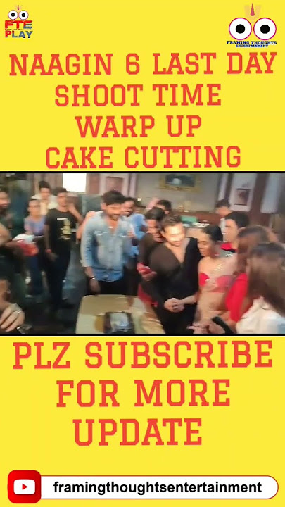 NAAGIN 6 LAST DAY SHOOT CAKE CUTTING
