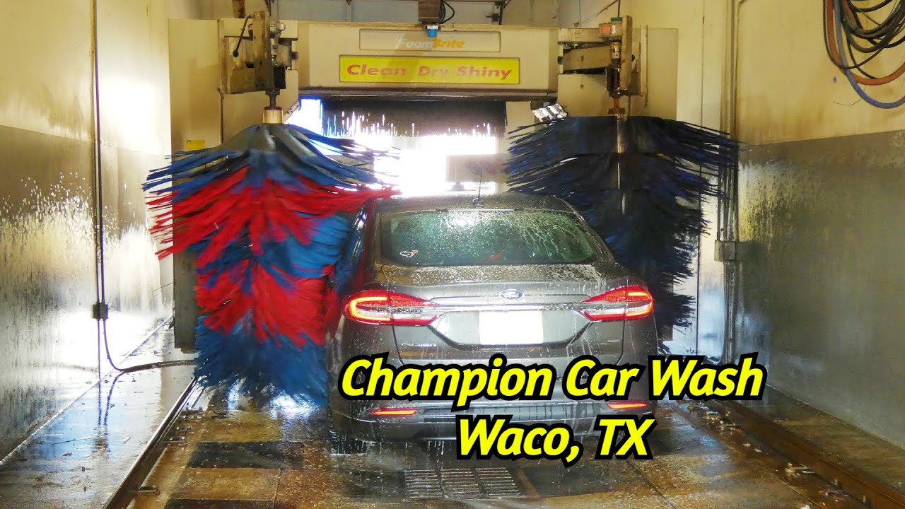 No. 3 Kinda Mid Car Wash at Champion Car Wash in Waco, TX Ryko