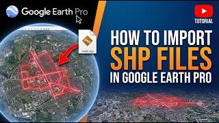 How to Import Shapefiles (.shp) into Google Earth Pro #googleearth #googlemaps #googleearthpro