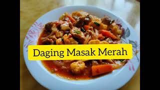 Daging Masak Merah - resipi simple tapi sedap! || Masak by Faez Jaafar 38 views 2 years ago 3 minutes, 58 seconds