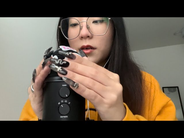 ASMR | Stickers On The Mic