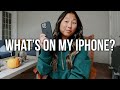 what&#39;s on my iphone 15 pro black titanium 🖤 | 2023