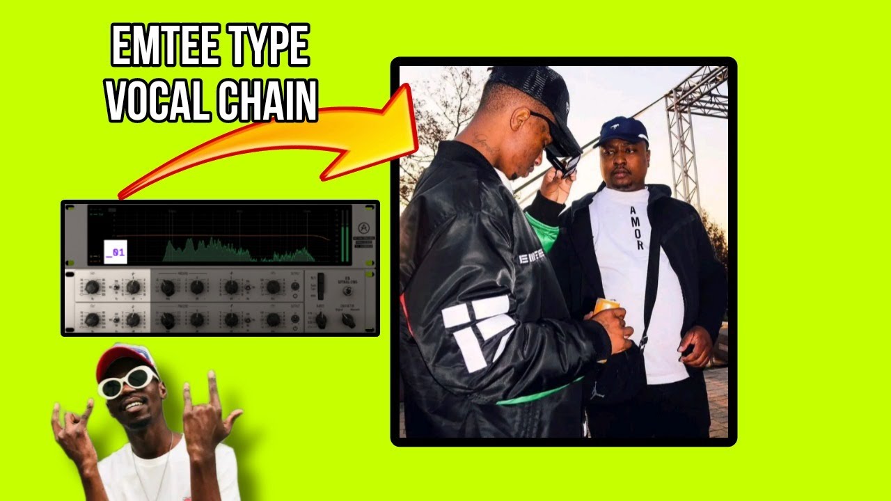 Mixing Emtee Melodic Rap Vocals Emtee Vocal Effects ( Free Vocal